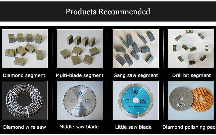 11.5mm Granite Diamond Tools Diamond Wire Saw for Granite Wire Saw Rope Block Cutting
