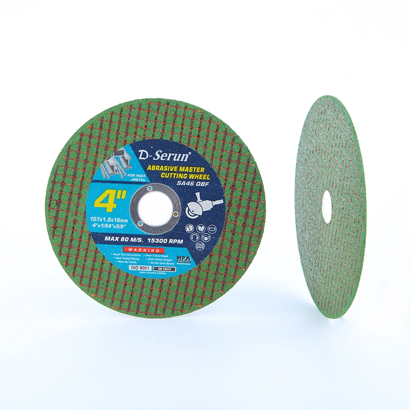 4&quot; Super Thin Cutting and Grinding Wheel for Angle Iron