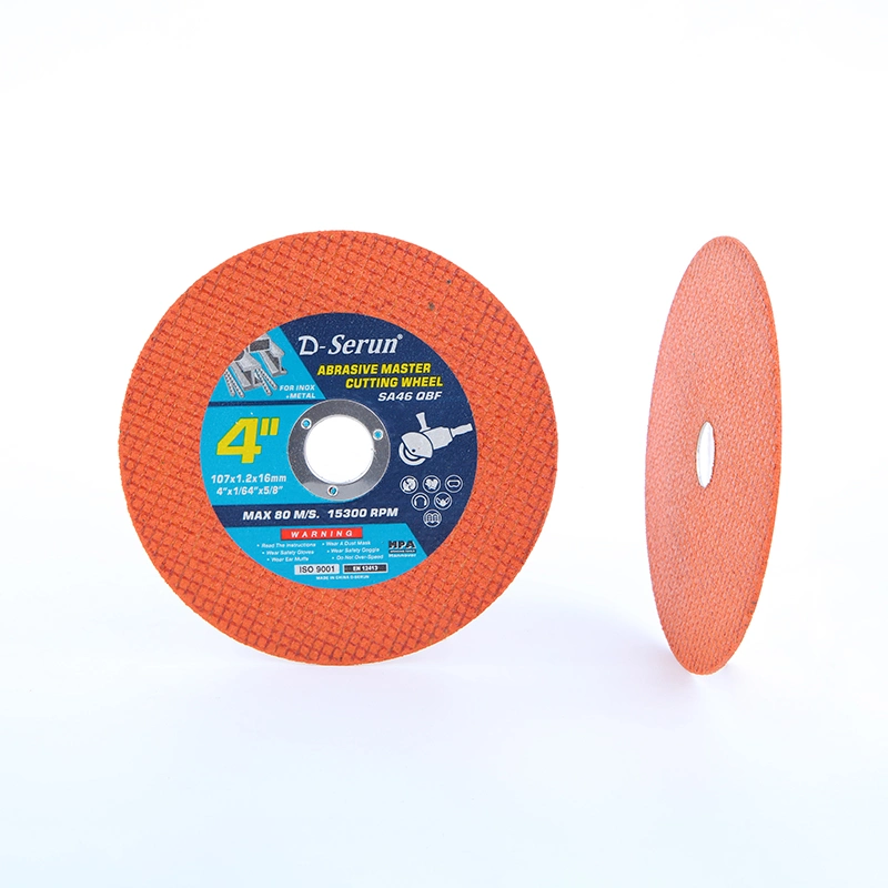 4&quot; Super Thin Cutting and Grinding Wheel for Angle Iron