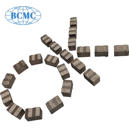 High Quality Basalt Lava Bcmc Tools Price Stone Diamond Segments Marble Cutting Segment